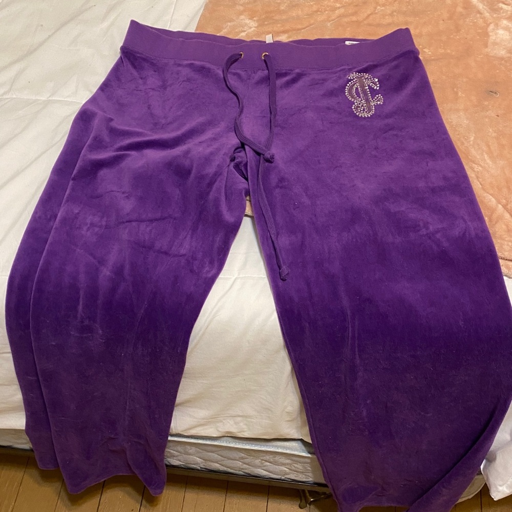 Purple juicy couture pants